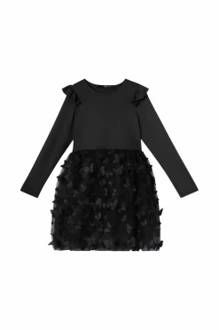 Ellos Collection Trikotkjole med tylskørt