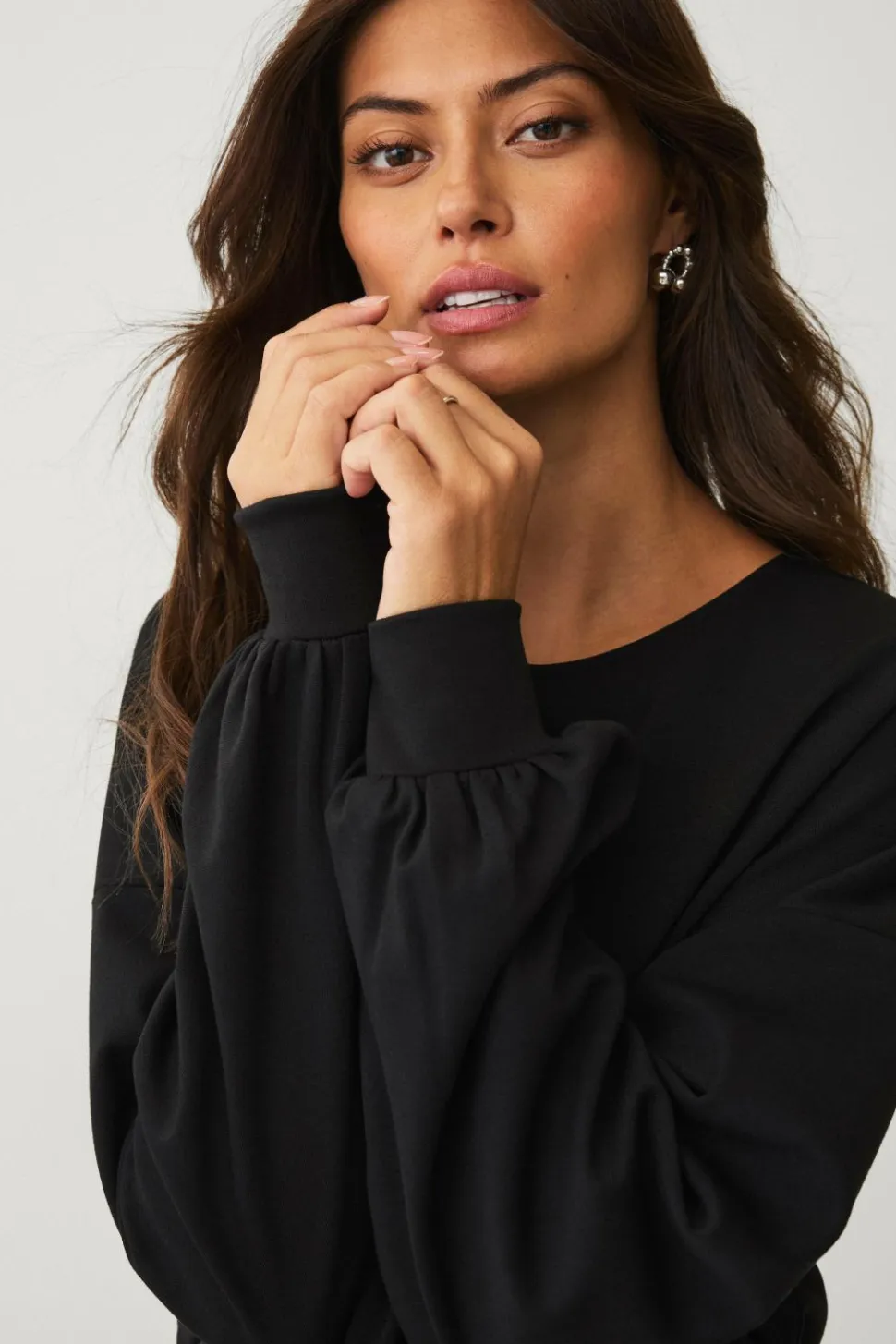 Ellos Collection Trøje med pufærmer