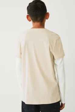 Ellos Collection T-shirt med falske ærmer