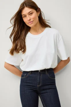 Ellos Collection T-shirt i bomuld med afslappet pasform