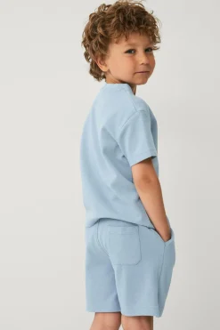 Ellos Collection T-shirt + shorts i pique-materiale