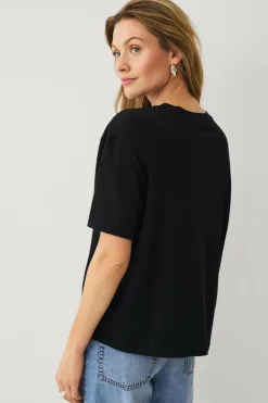 Ellos Collection T-shirt i bomuld med afslappet pasform