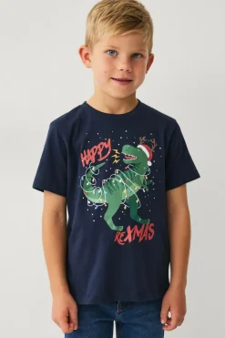 Ellos Collection T-shirt med et julemotiv