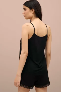 Ellos Collection Undertrøje med blondekanter