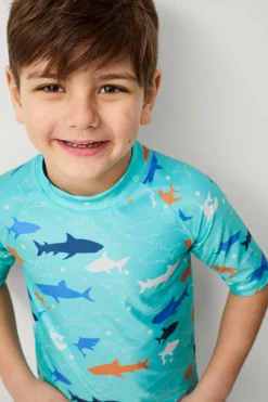 Ellos Collection UV-sæt med top og shorts