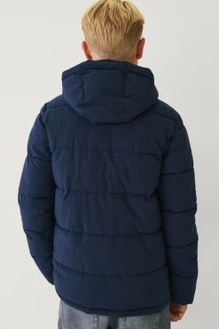 Ellos Collection Vandafvisende pufferjakke med aftagelig hætte