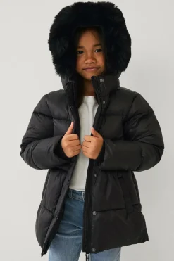 Ellos Collection Vandafvisende pufferjakke