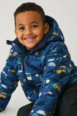 Ellos Collection Vandafvisende pufferjakke