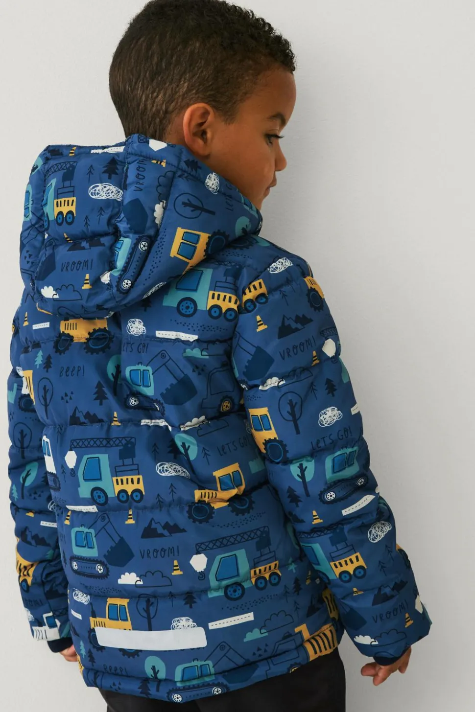 Ellos Collection Vandafvisende pufferjakke