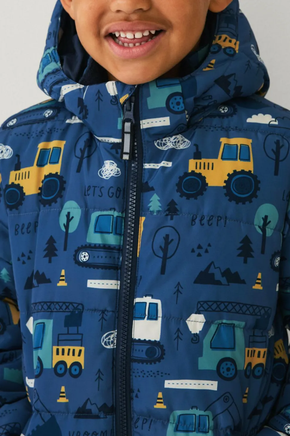 Ellos Collection Vandafvisende pufferjakke