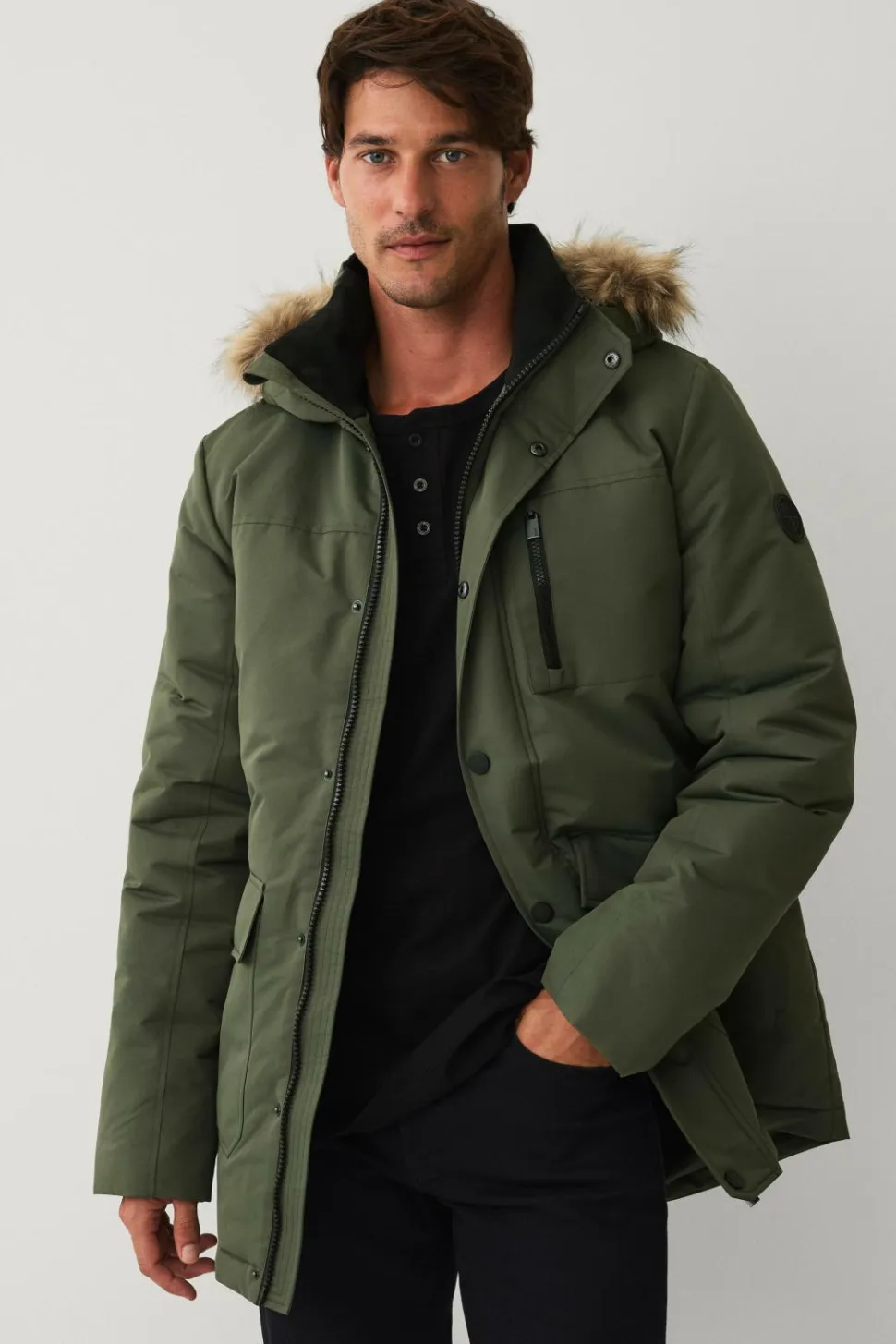 Ellos Collection Varmt foret parka