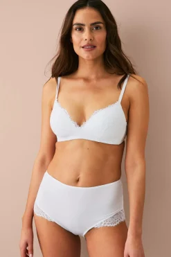 Ellos Collection Vatteret bh i blød blonde