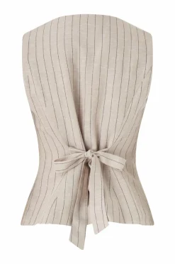 Ellos Collection Vest i hørmix