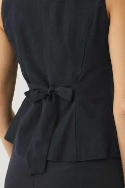 Ellos Collection Vest i hørmix