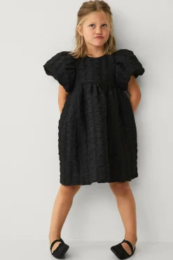 Ellos Collection Vævet kjole med puf