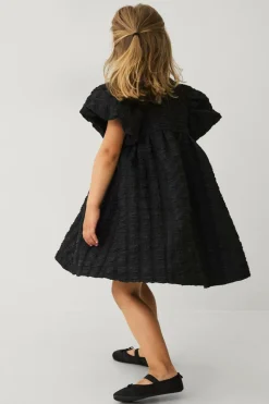 Ellos Collection Vævet kjole med puf