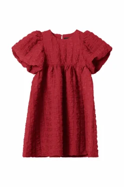 Ellos Collection Vævet kjole med puf