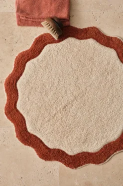 Ellos Home Bademåtte Scallop Round