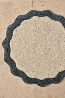 Ellos Home Bademåtte Scallop Round