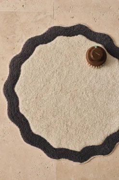 Ellos Home Bademåtte Scallop Round