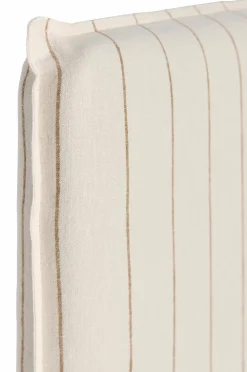 Ellos Home Betræk til hovedgærde Elly Thin Stripe i genanvendt halvlinned