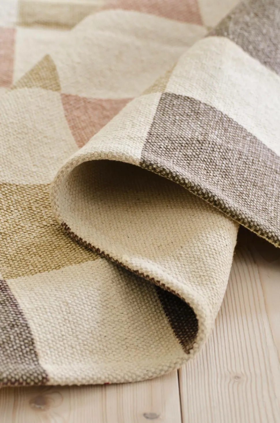 Ellos Home Bomuldsgulvtæppe Check