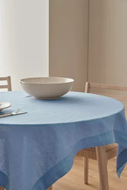 Ellos Home Dug Malva i 100% hør 140x140 cm