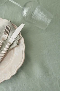 Ellos Home Dug Malva i 100% hør 140x140 cm