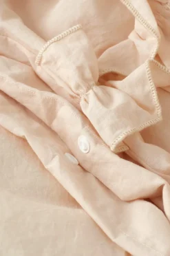 Ellos Home Dynebetræk Juliette Curve Frill i vasket bomuld 2 dele