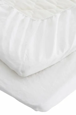 Ellos Home Faconsyet lagen Candice i vasket hør