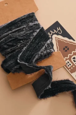 Ellos Home Fløjlsstrop Crushed 5 meter