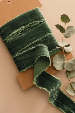 Ellos Home Fløjlsstrop Crushed 5 meter