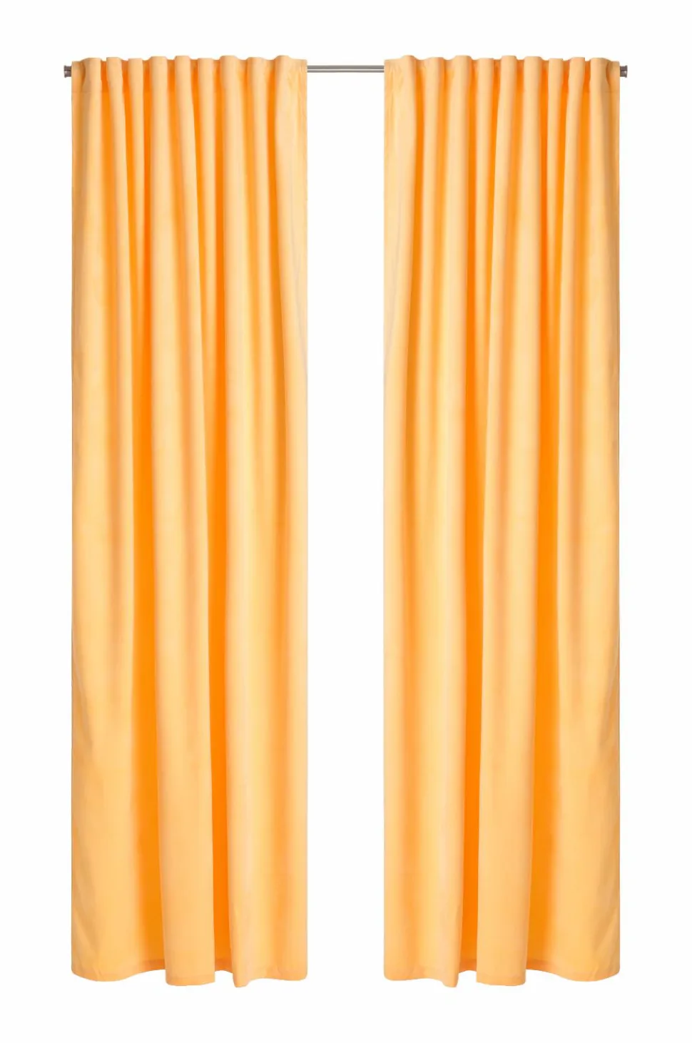 Ellos Home Gardinlængde med multibånd Nora i velour, 2-pak