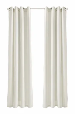 Ellos Home Gardinlængde med sejlringe Nora i velour, 2-pak