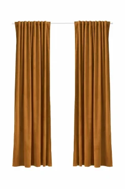 Ellos Home Gardinlængde med multibånd Nora i velour, 2-pak