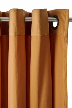 Ellos Home Gardinlængde med sejlringe Nora i velour, 2-pak