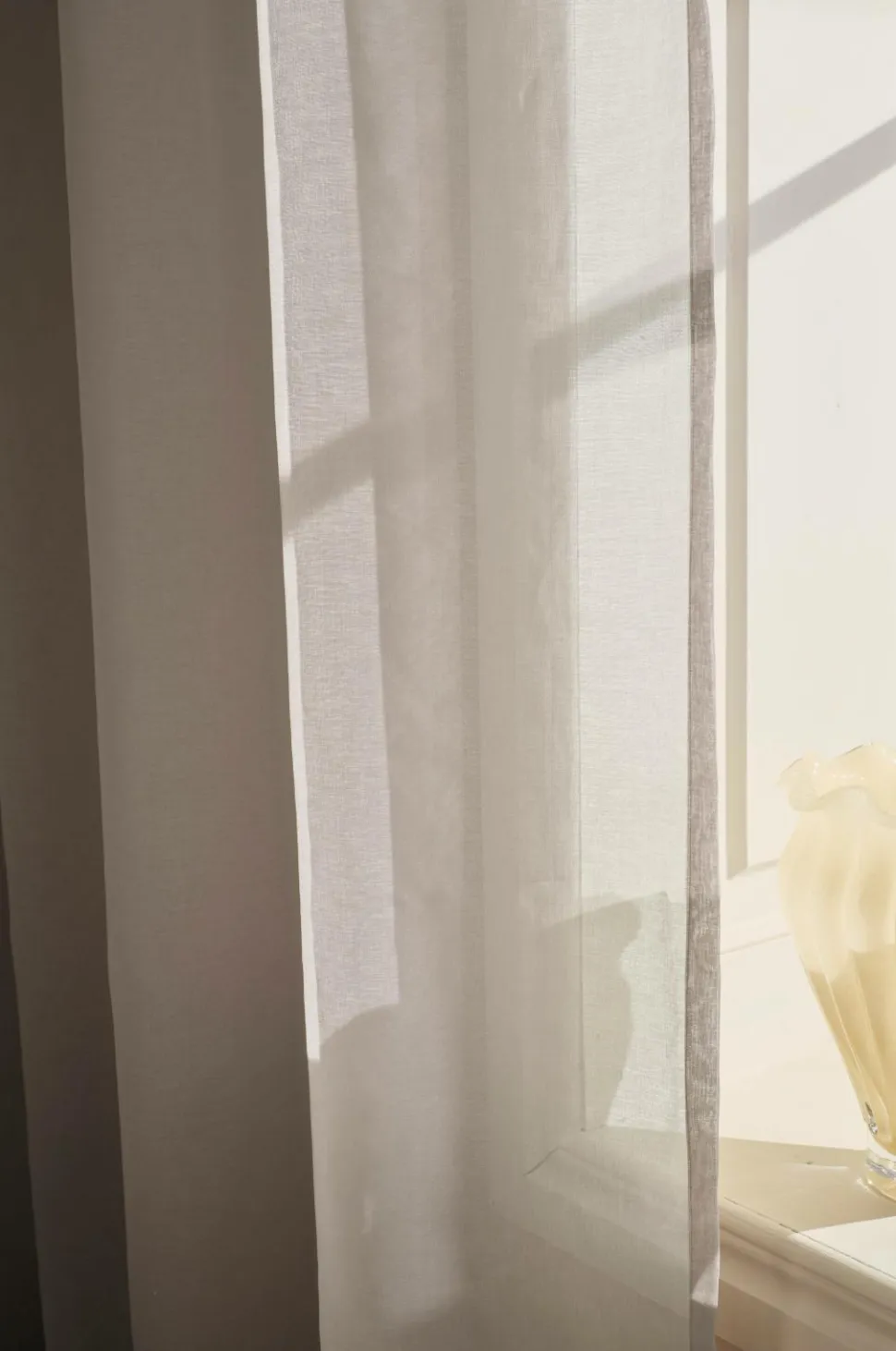 Ellos Home KIRA skræddersyet gennemsigtigt gardin