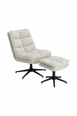 Ellos Home Lænestol med fodskammel Maggi