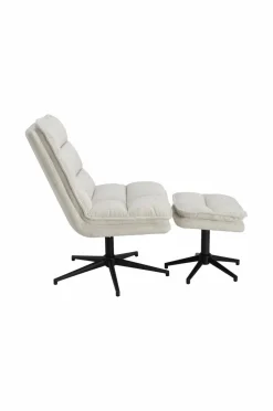 Ellos Home Lænestol med fodskammel Maggi