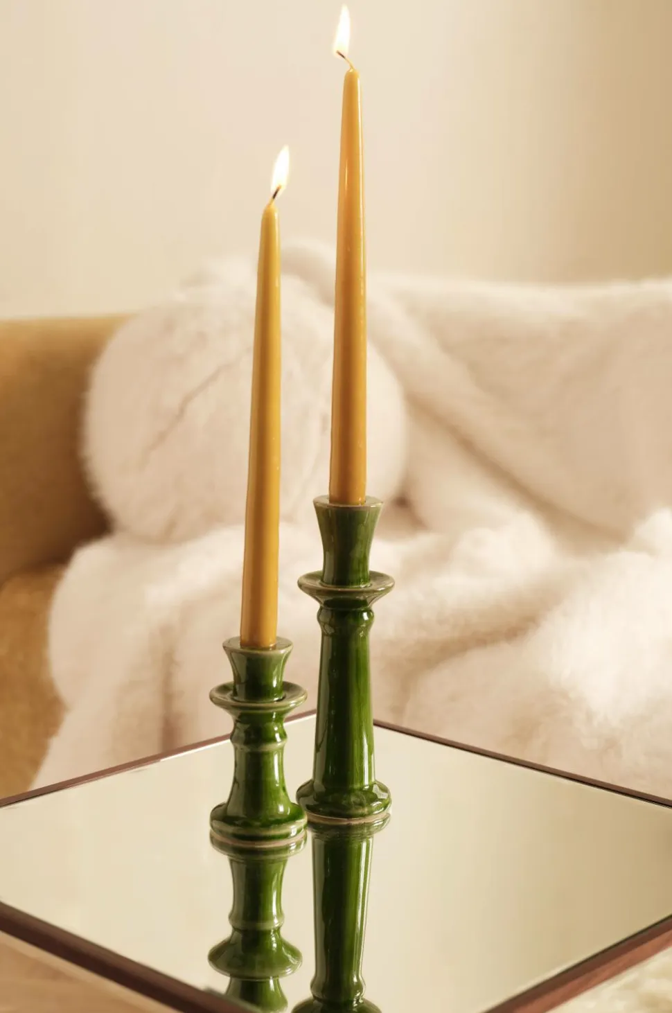 Ellos Home Lysestage Melissa 2 stykker med forskellige højder