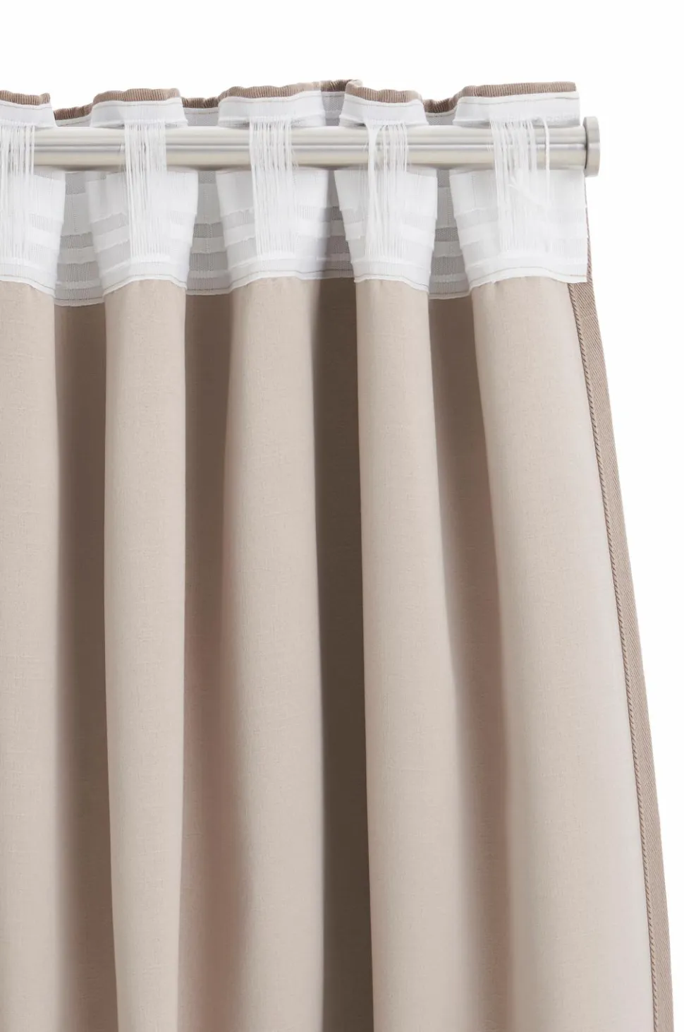 Ellos Home Mørklægningsgardin Daniella Wide ekstra bred 1-pak