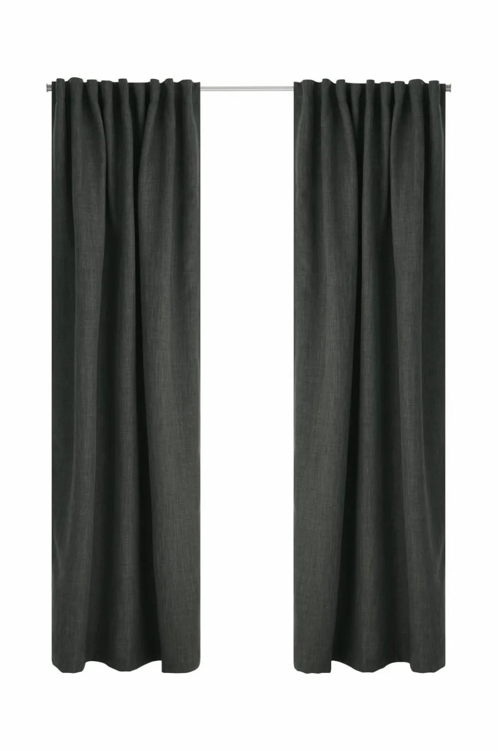 Ellos Home Mørklægningsgardin Iben med multibånd, 1 stk.