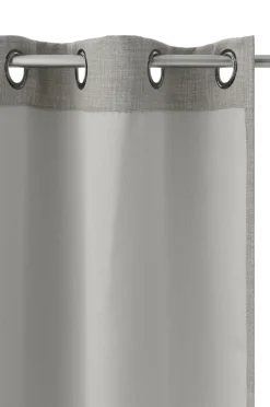 Ellos Home Mørklægningsgardin Iben med sejlringe, 1 stk.