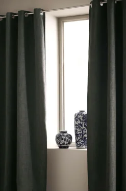 Ellos Home Mørklægningsgardin Iben med sejlringe, 1 stk.