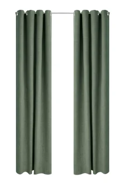 Ellos Home Mørklægningsgardin Iben med sejlringe, 1 stk.