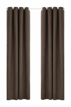 Ellos Home Mørklægningsgardin Iben med sejlringe, 1 stk.