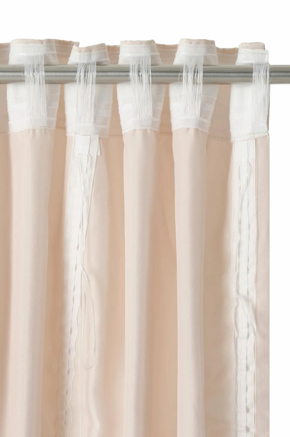 Ellos Home Multibåndsgardin Susanne Wrincle 2-pak