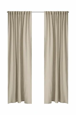 Ellos Home Multibåndsgardin Elly i genanvendt halvlinned 2-pak