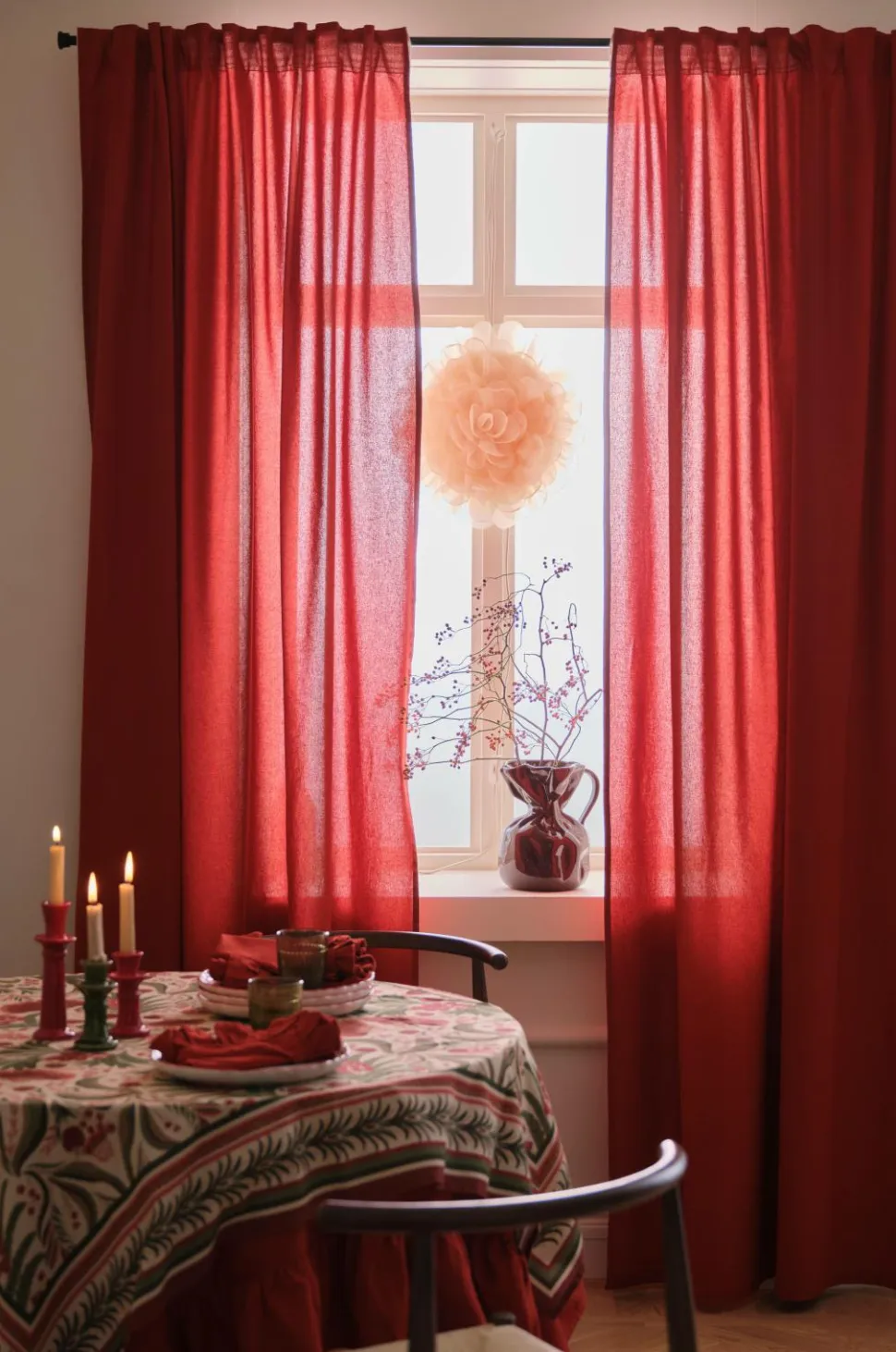 Ellos Home Multibåndsgardin Lina 2-pak