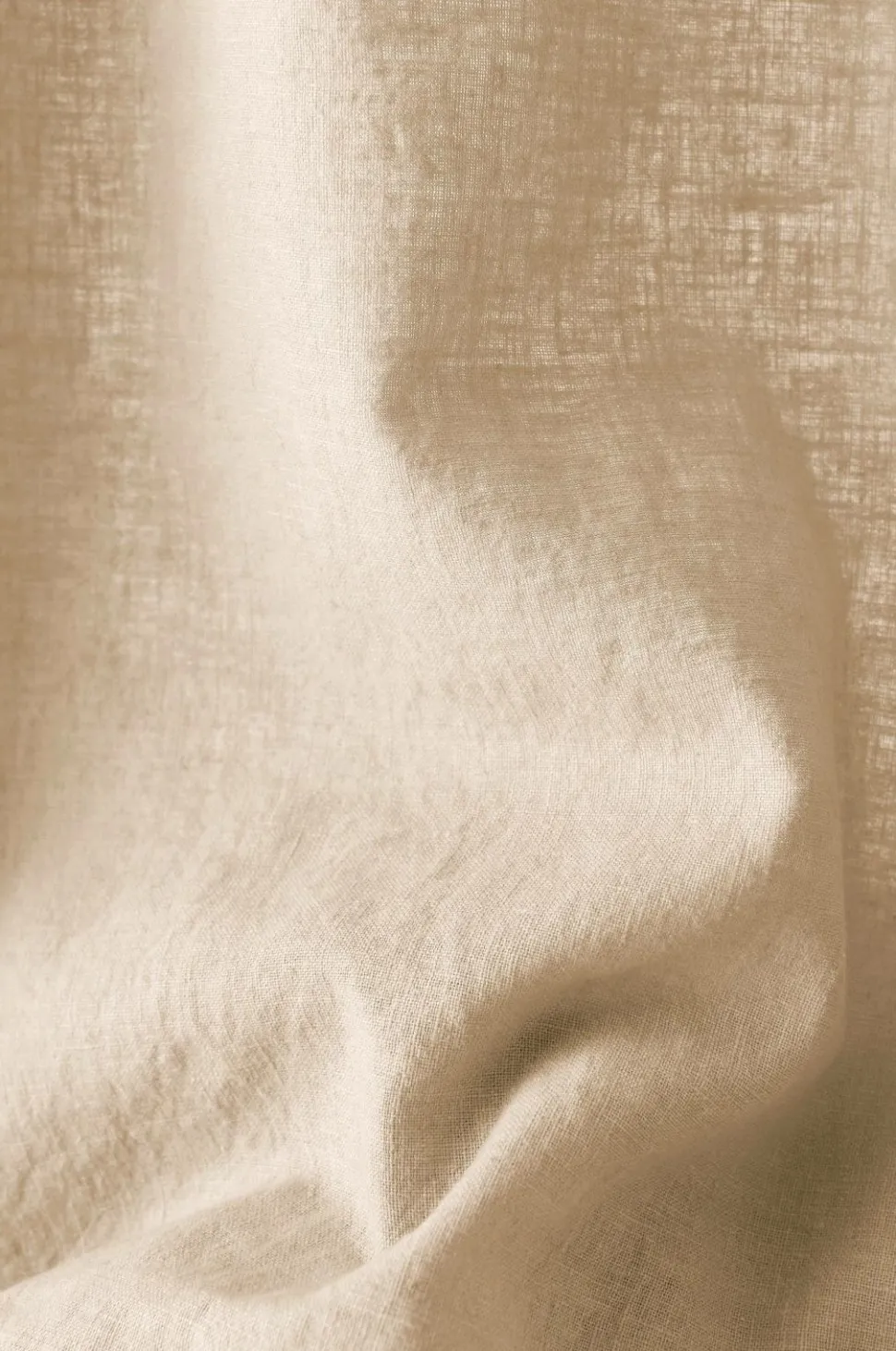 Ellos Home Multibåndsgardin Elly i genanvendt halvlinned 2-pak